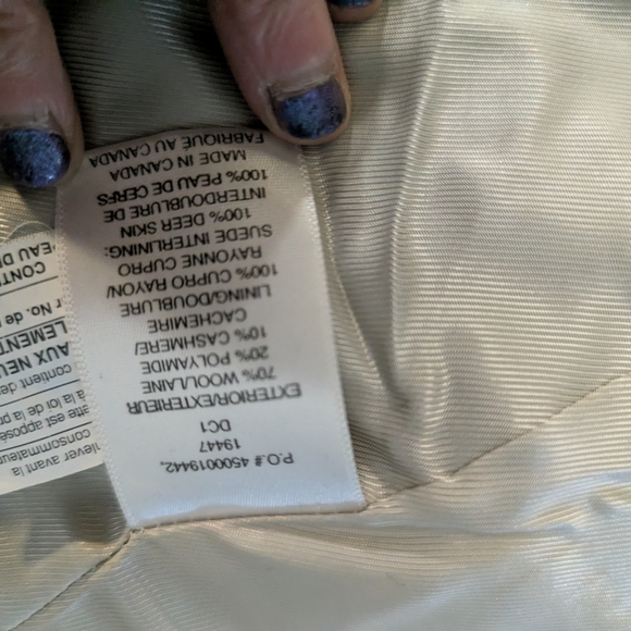 NWOT Aritzia Babaton Stedman Gray Wool and Cashmere Blend Coat XS - Picture 4 of 5